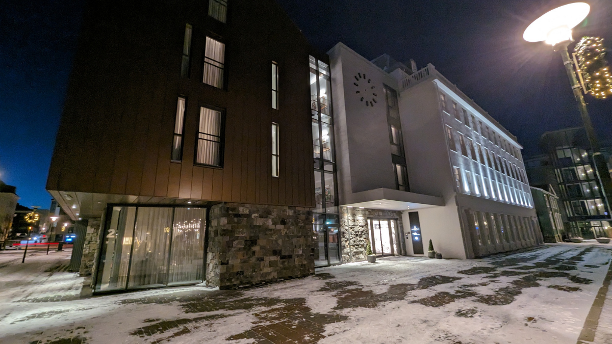 Iceland Parliament Hotel Curio Collection by Hilton in downtown Reykjavik Iceland.